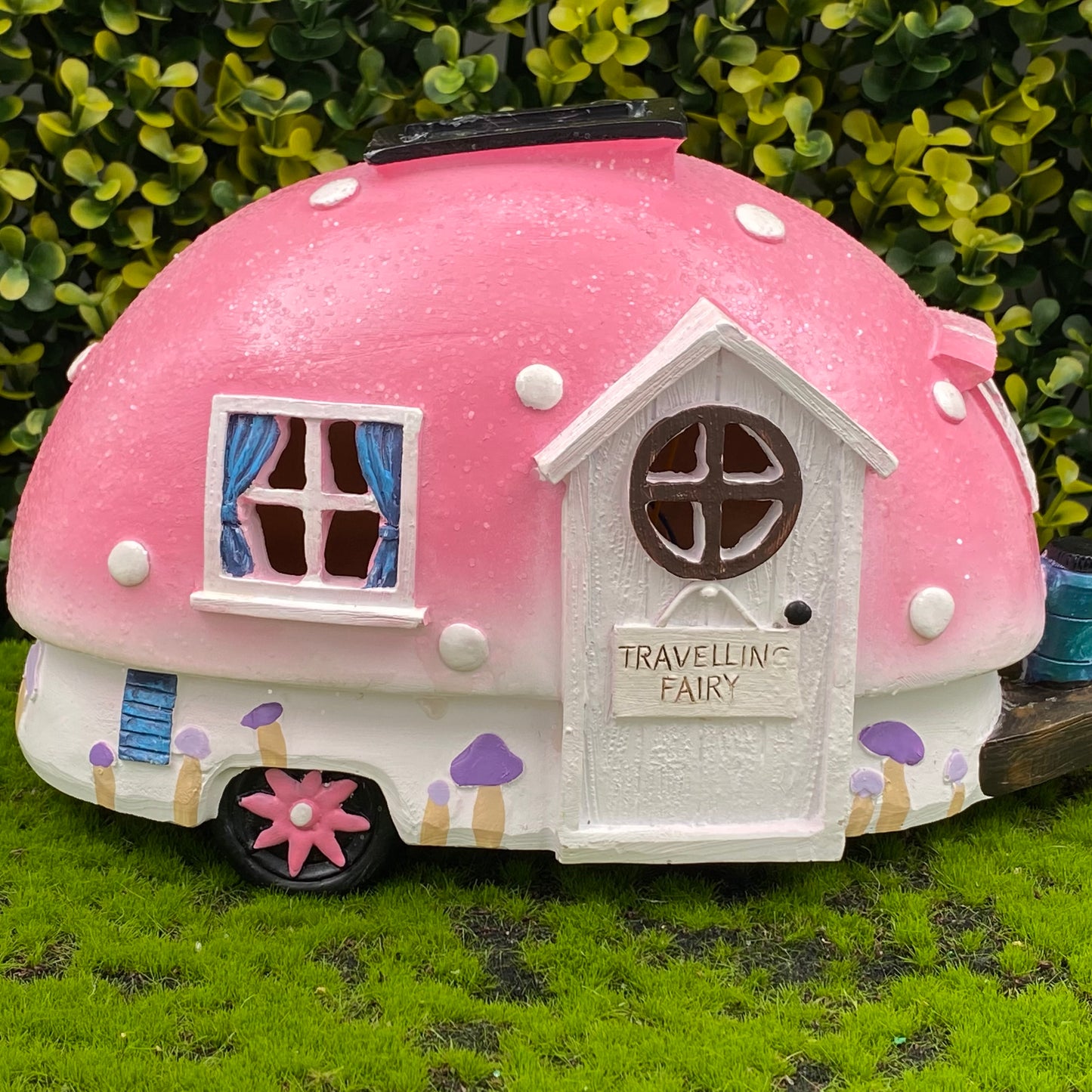 Fairy Garden Travelling Fairy Caravan