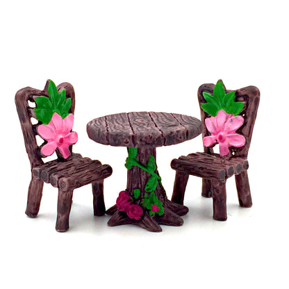 Fairy Garden Mini Resin Table For Two