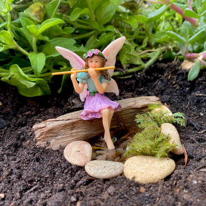 Fairy Melody In A Garden Pond