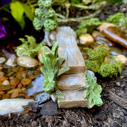 Fairy Garden Little Plank Bridge