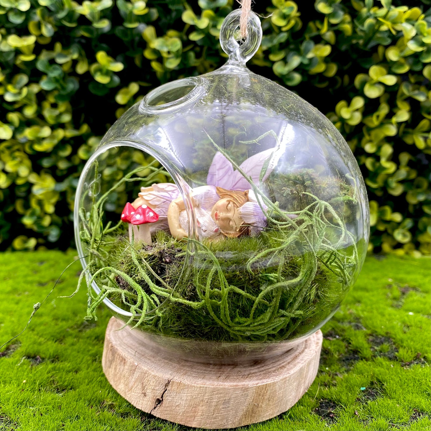 Sleeping Forest Fairy Terrarium