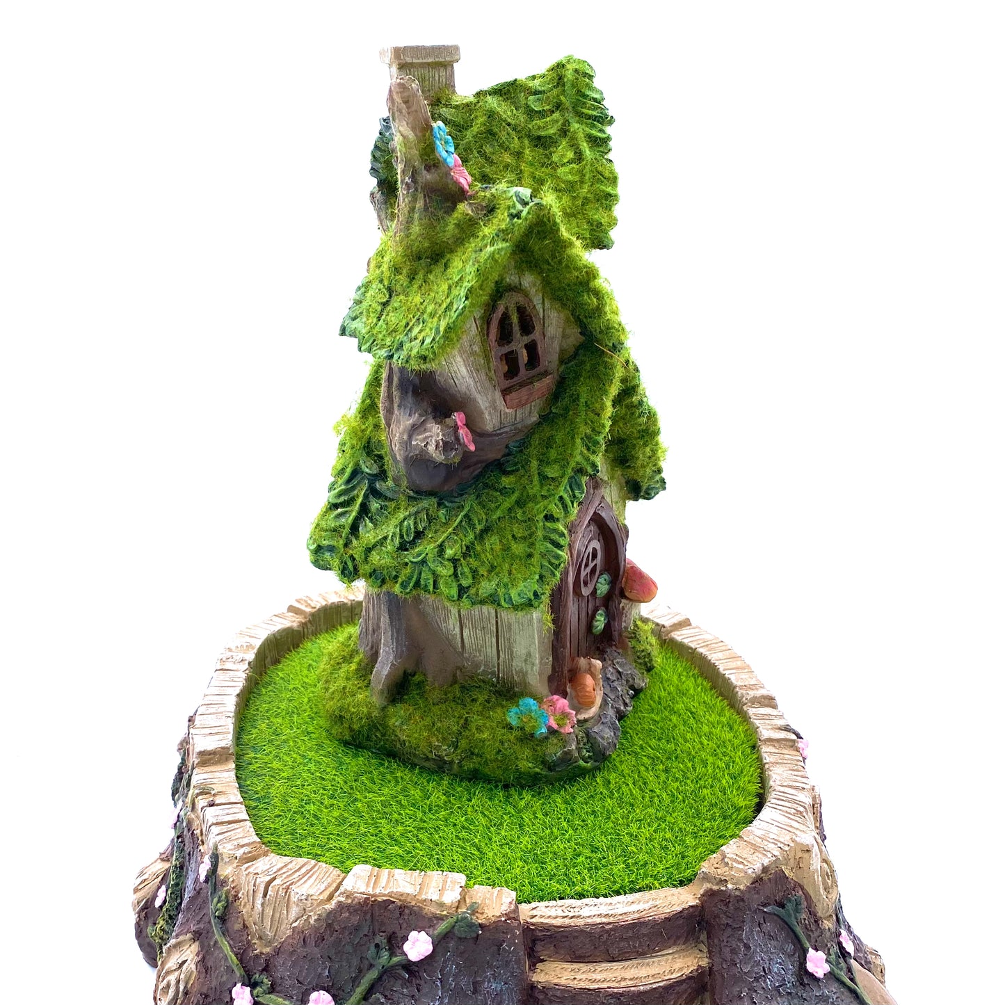 Solar Powered Spring Fairy House