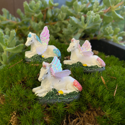 Fairy Garden Miniature Unicorns