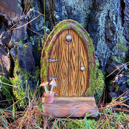 Fairy Garden Hobbit Door