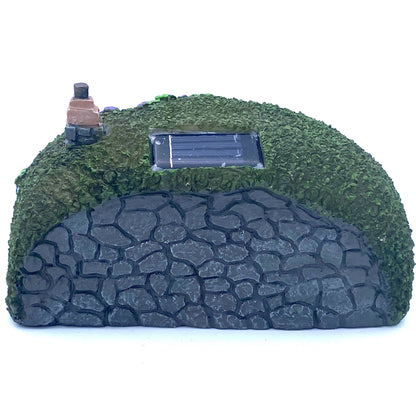Fairy Garden Hobbit Solar House