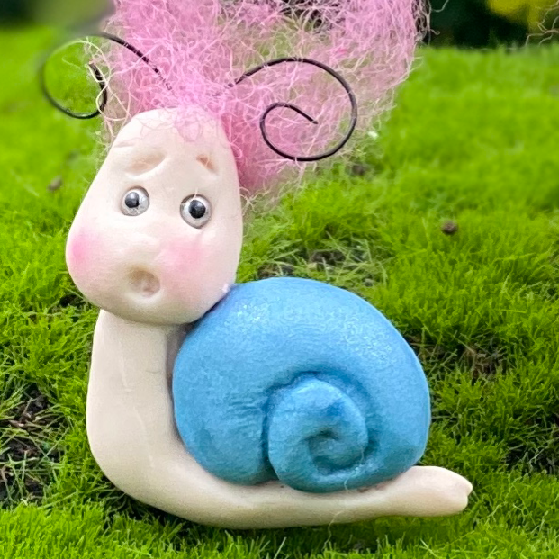 Fairy Garden Snails (Fuzzies)