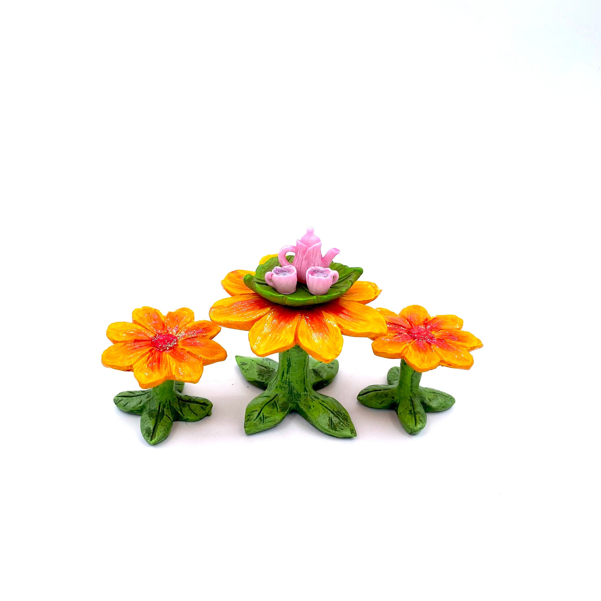 Flower Daisy Table & Chairs Set