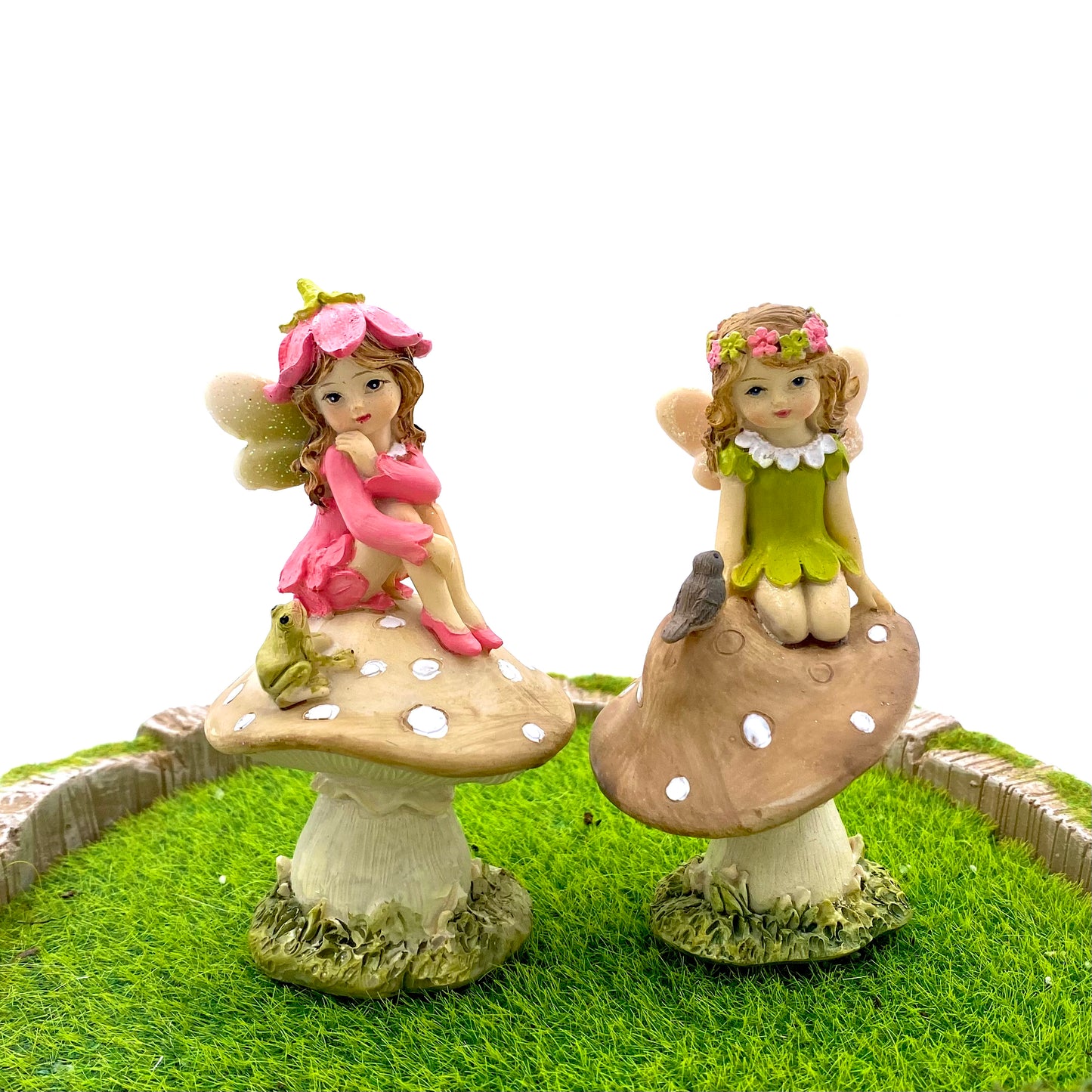 Garden Fairy On A Mushroom