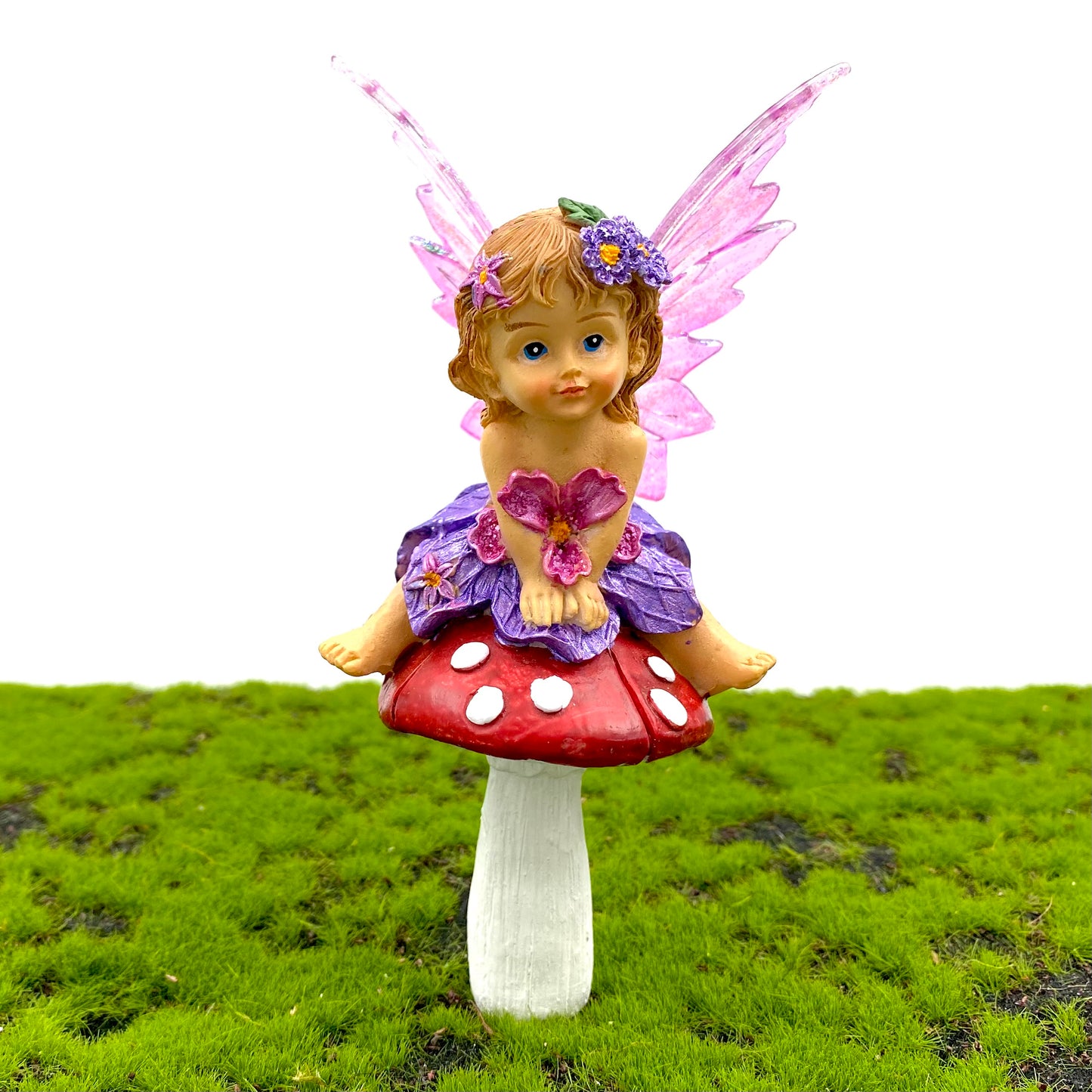 Fairy Garden Fairies On A Mushroom