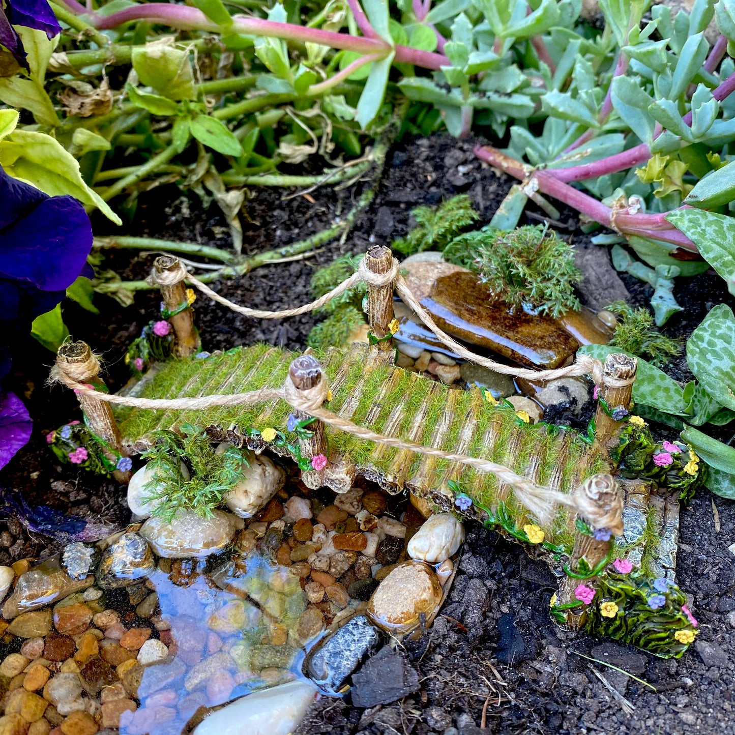 Fairy Garden Whimsical Bridge