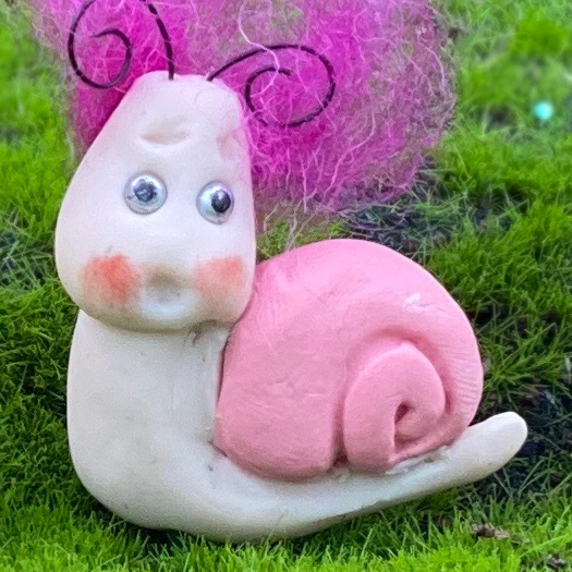 Fairy Garden Snails (Fuzzies)