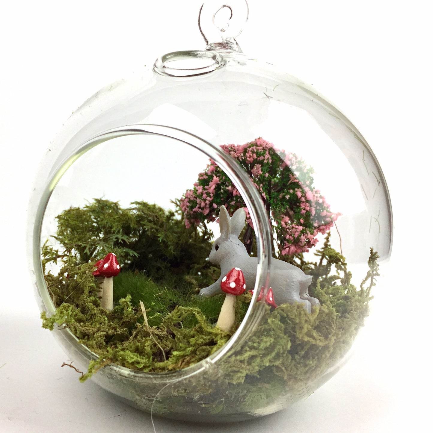 Fairy Garden Running Bunny Terrarium