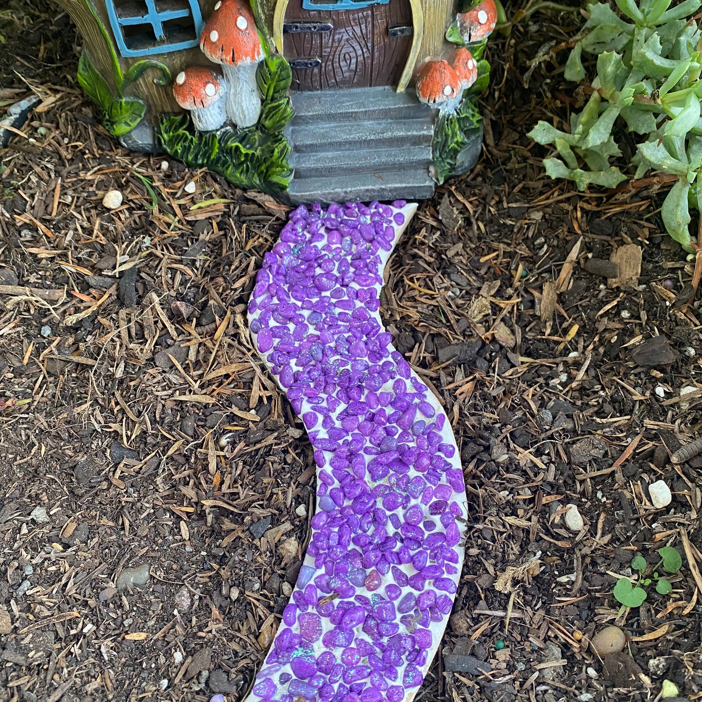 Fairy Garden Cobblestone Path