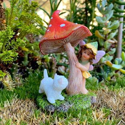 Hide And Seek With Rosie And Tom Fairy Garden Scene