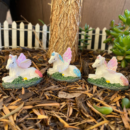 Fairy Garden Miniature Unicorns