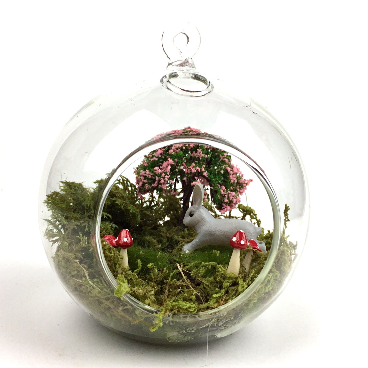 Fairy Garden Running Bunny Terrarium