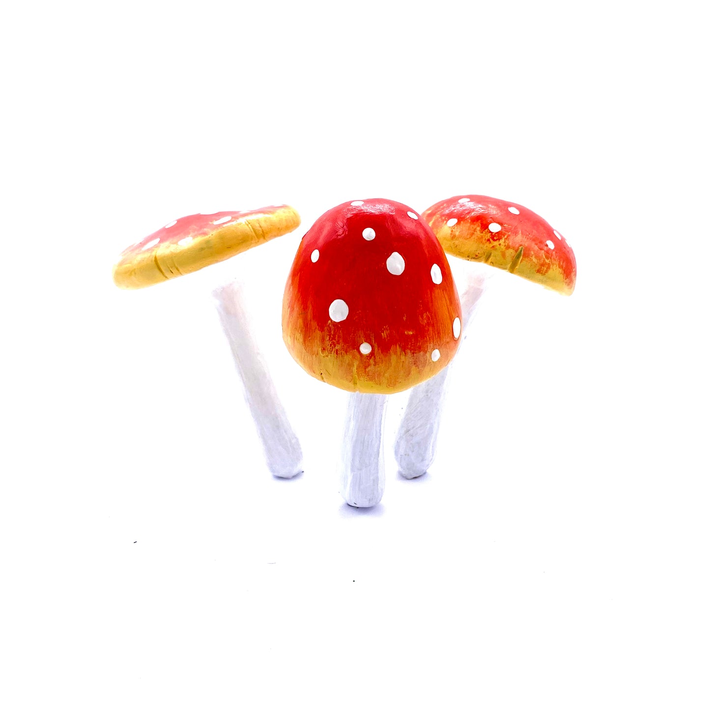 Large Orange Mushrooms, Australian Fairy Garden Products, Fairies