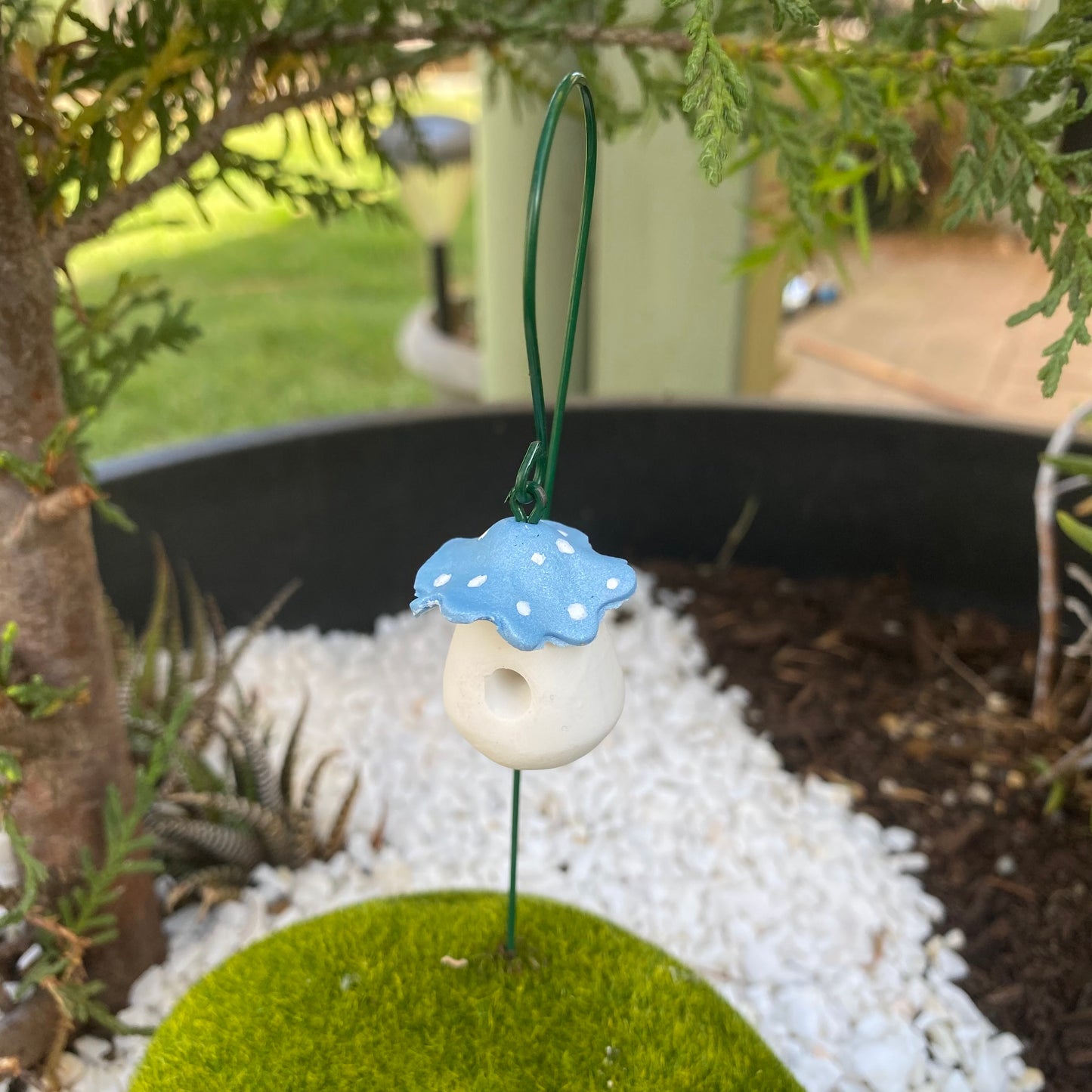 Fairy Garden Frilly Mushroom Lanterns