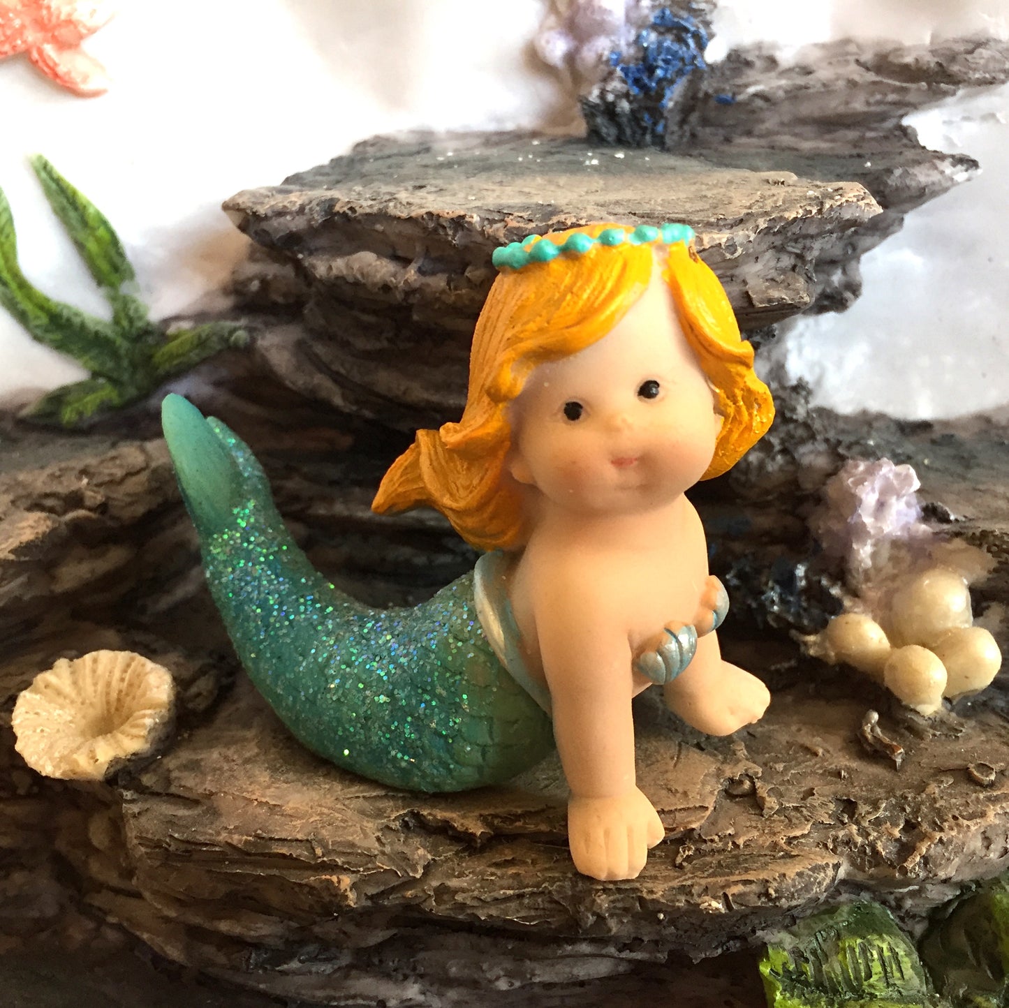 Fairy Garden Baby Mermaids