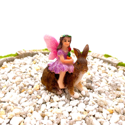 Fairy Imogen On A Bunny
