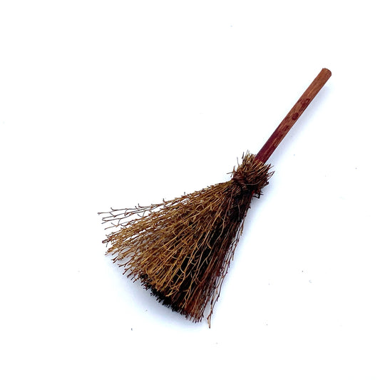 Fairy Garden Miniature Straw Broom