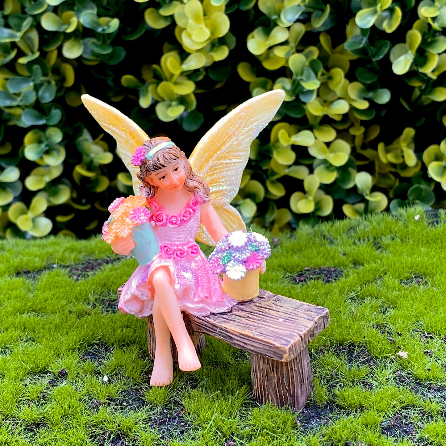 Fairy Isabelle On A Bench Seat