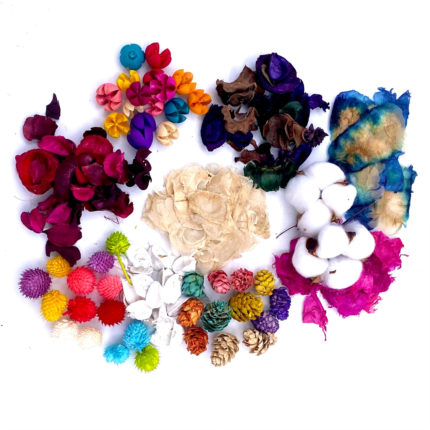Mega Seed And Nut Pack( All Natural Dyed),Australian Fairy Garden Products, Fairies
