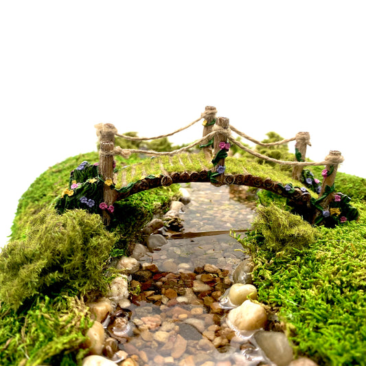 Fairy Garden Whimsical Bridge, Australian Fairy Gardens, Fairy