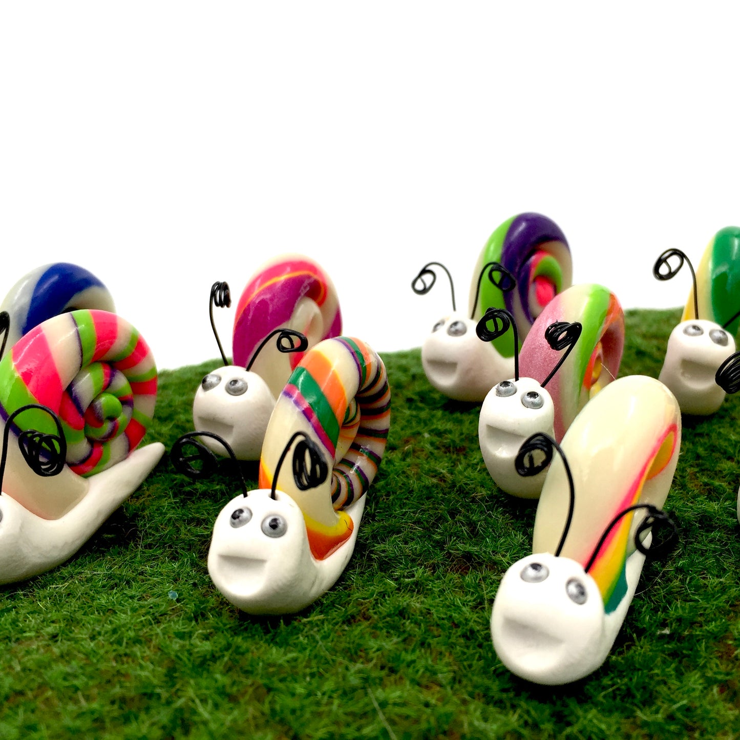 Glow In The Dark Garden Snails - Multi